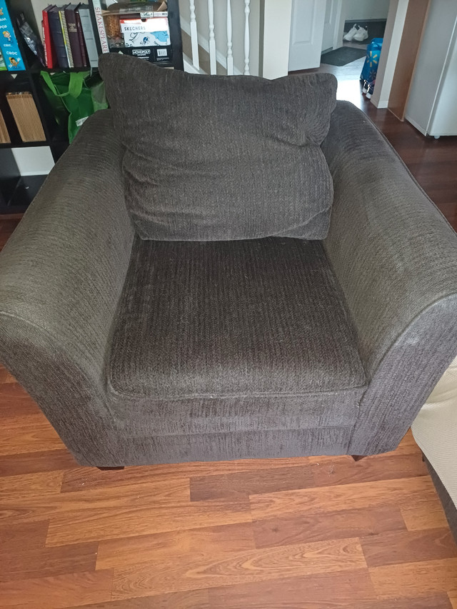 Chair & Large Sofa set in Couches & Futons in Edmonton