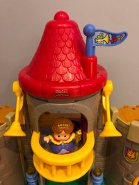 Fisher Price Little People Barn and Castle lot $60