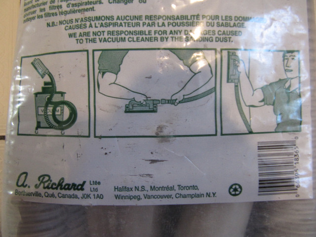 Richard Brand Item 18365 Vac Hand Sander Kit Original Packaging in Other in Mississauga / Peel Region - Image 3