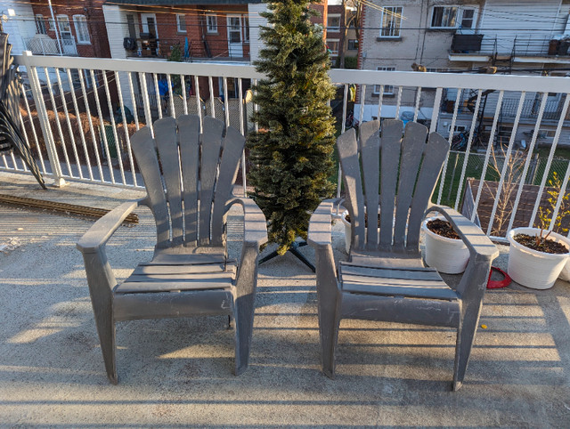 Outdoor Lounge Chairs, patio, terrasse chaises extérieures dans Mobilier pour terrasse et jardin  à Ville de Montréal