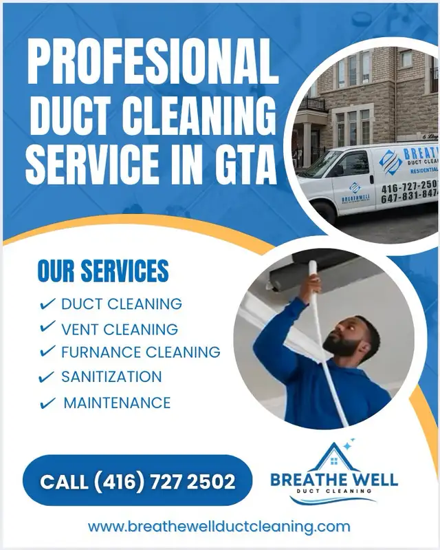 PROFESSIONAL DUCT & CARPET CLEANING – BEST RATES IN GTA!  in Cleaners & Cleaning in Mississauga / Peel Region - Image 2