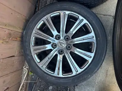 Have a set of Rare Chrome Special Edition Rims There are in decent shape, very hard to come by 18 in...