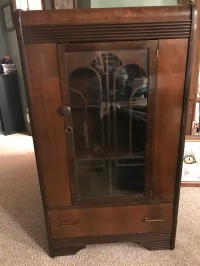 Vintage China Cabinet Was Listed at $350 now $325, View more