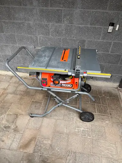 Ridgid Table Saw, View more