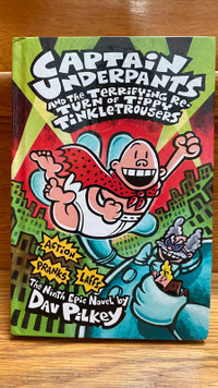 BRAND NEW Captain Underpants #9 hardcover