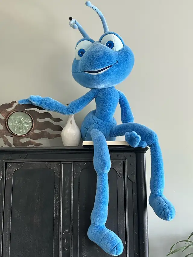 Disney Flik the Ant 4 feet tall 1998 plush in Arts & Collectibles in Calgary - Image 2