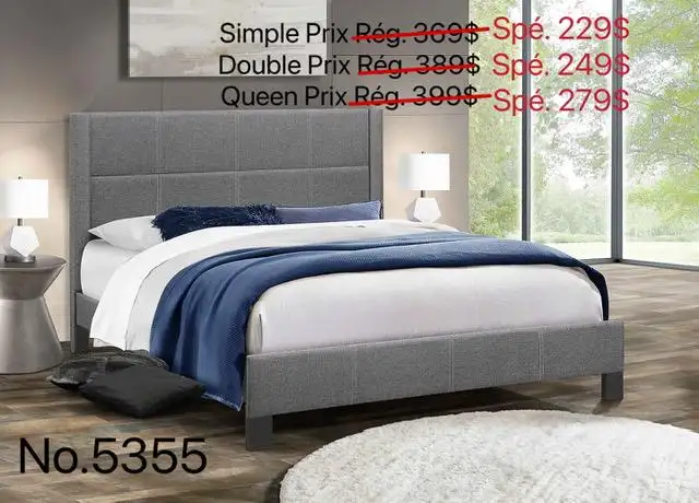 LE PLUS BAS PRIX!!! Des lits et des meubles à Liquidation!!! in Beds & Mattresses in City of Montréal - Image 10