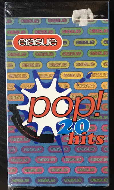Pour collectionneurs. Contient 20 vidéoclips. Ensemble en bon état. Vidéocassette testée et fonction...