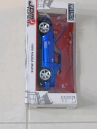 1:24 JDM diecast 1990 Mazda Miata metallic blue for sell 