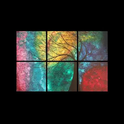 Promise 30"x20" Original Painting on 6 canvases Available NOW!, View more