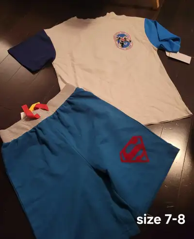 Boys size 7-8 Superman set (new with tag), View more
