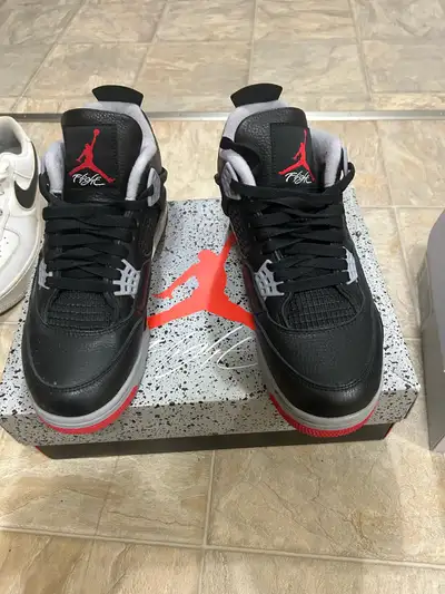 Air Jordan 4 Retro Bred Reimagined  Men's Size 8.5 , View more