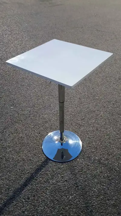 SMALL Table, BAR TABLE Adjustable height **Delivery INCLUDED!, View more