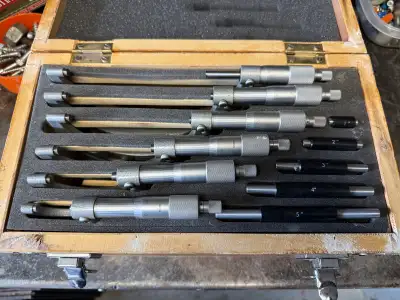 STM Outside Micrometer Set 0-6”, View more
