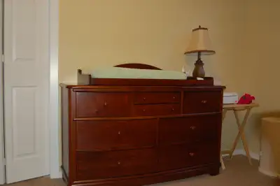 Bedroom Furniture (Solid Wood) - Full set & Convrtible Crib/, View more