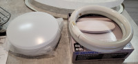 Six Florescent round Tubes and Ballasts
