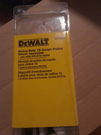 Dewalt d512752 15 gauge piston driver assembly  for tool D51275