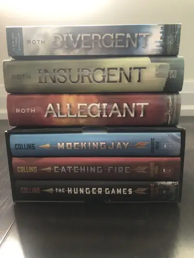 Many young adult/kids books: hunger games, Harry Potter, etc,, View more
