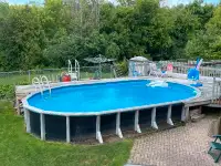 Above ground pool for sale!