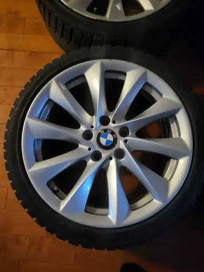 OEM bmw 2012 winter rims and tires. have a spare all season tire as well. also bmw brake fluid and c...