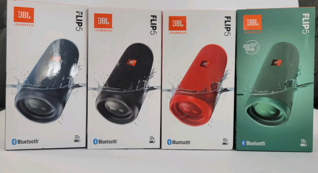 JBL Flip 5 Waterproof Bluetooth Wireless Speaker in Speakers in City of Toronto