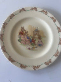 Bunnykins plate/cup