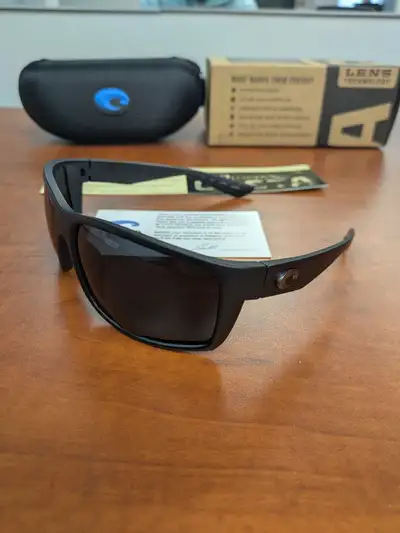 Lunettes de Soleil Costa Del Mar Reefton All Black Polarized, View more