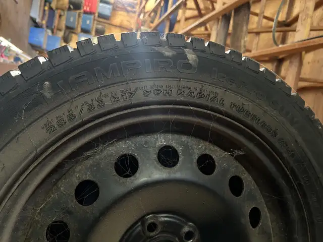 Champiro SUV Winter Tires & Rims- 235/55 R17 99H in Tires & Rims in Napanee - Image 4