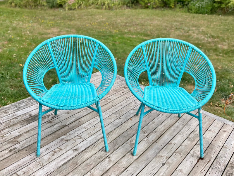 Wicker outdoor chairs set of 2 Chairs & Recliners Charlottetown