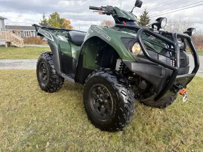 I AM OFFERING A 2016 KAWASAKI BRUTE FORCE 750CC, V-TWIN FUEL INJECTED, 4X4, POWER STEERING, BIKE LOO...
