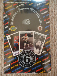 The Original 6 premium NHL hockey card sealed box 1992