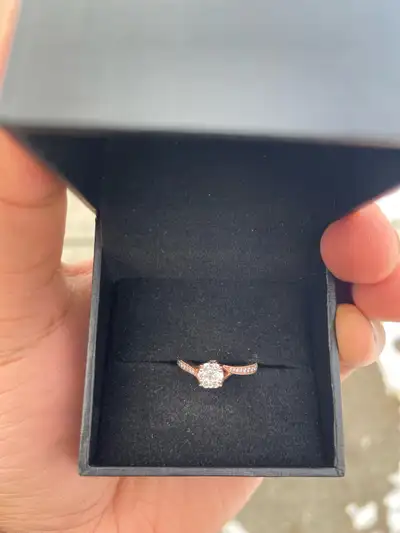 0.5 CT Diamond Ring and Sapphire Necklace , View more