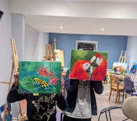 Paint with Olga art classes for children in Orleans