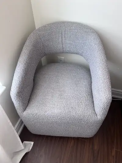 2× Structube TIVOLI Chairs – Grey – Excellent Condition – $190 E, View more