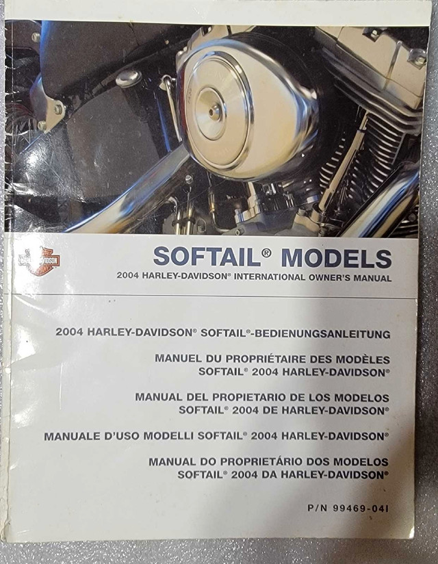 2004 Softtail Harley Davidson Manual in Road in Hamilton - Image 3