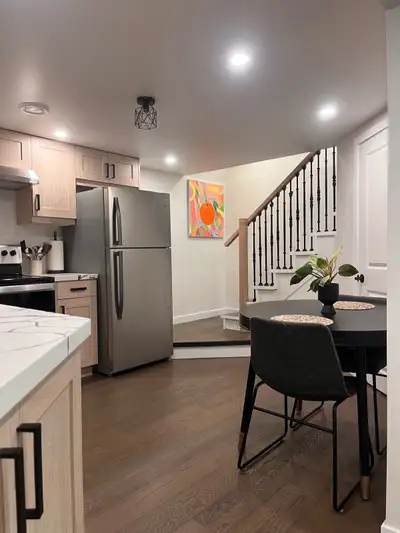 Basement Apartment for Rent – Orangeville Beautiful 1 bedroom, 1 bathroom basement apartment availab...