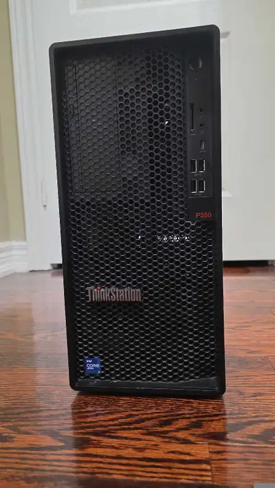 I'm selling a used Lenovo ThinkStation P350 workstation, a powerful and reliable desktop for profess...