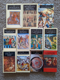 Medieval works incl. King Arthur, Green Knight, Canterbury Tales