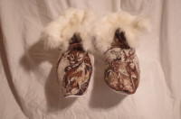 Hand Sewn Moccasin High-Cut Slippers
