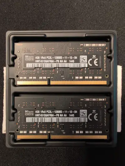 SK hynix 8GB DDR3L Laptop RAM (2x4GB), View more
