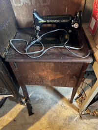 Antique Singer sewing machine