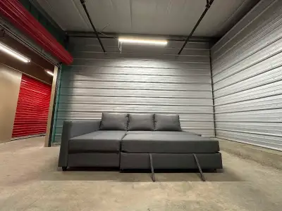 Sectional Sofabed (LIKE NEW)-(FREE DELIVERY), View more