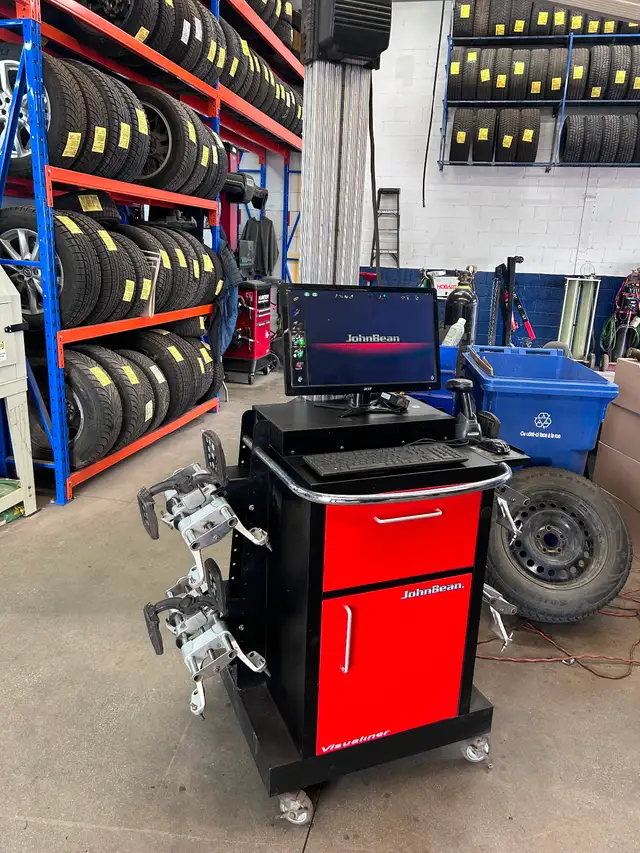 John Bean Visualiner Wheel Aligner