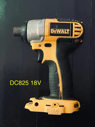  - DeWalt DC825 18V  Cordless Impact Drill / Driver , View more