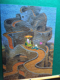 MORDILLO CASSE TÊTE PUZZLE ***RARE ** RUNNING FOR LOVE