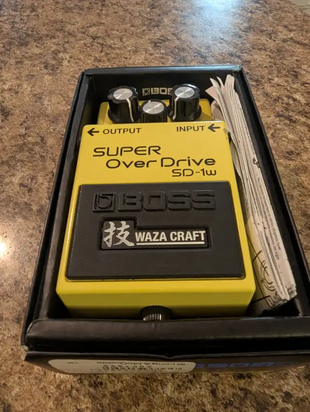 Boss SD-1W overdrive pedal in Amps & Pedals in Kingston - Image 3