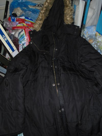 X-L Maternity Hooded Jacket $55.
