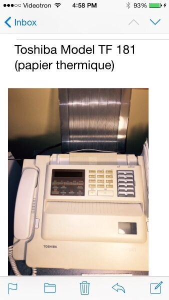 Fax dans Appareils électroniques  à Ville de Montréal