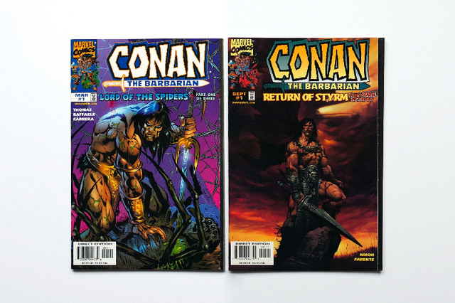 Conan The Barbarian Returns (1997) - 6 Mini-Series Marvel Comics dans Bandes dessinées  à Laval/Rive Nord - Image 2