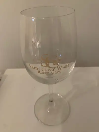 South Coast Winery wine glass, View more